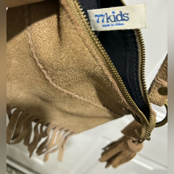 Leather fringe crossbody bag - Picture 4 of 6